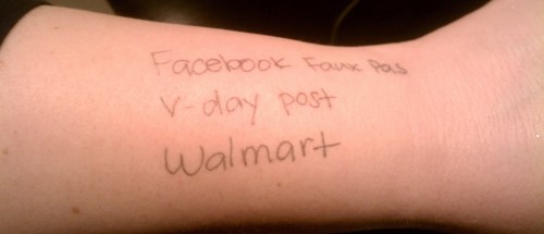 My initiation tats for the WordPress gang I joined