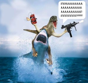 This is dinosaur for, "FUCK YEAH, SPEAKER7!"